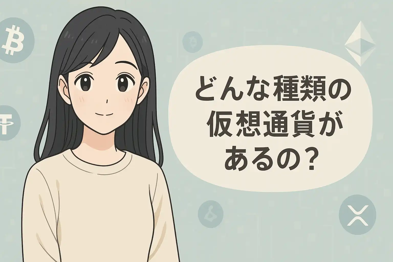 どんな種類の仮想通貨があるの？